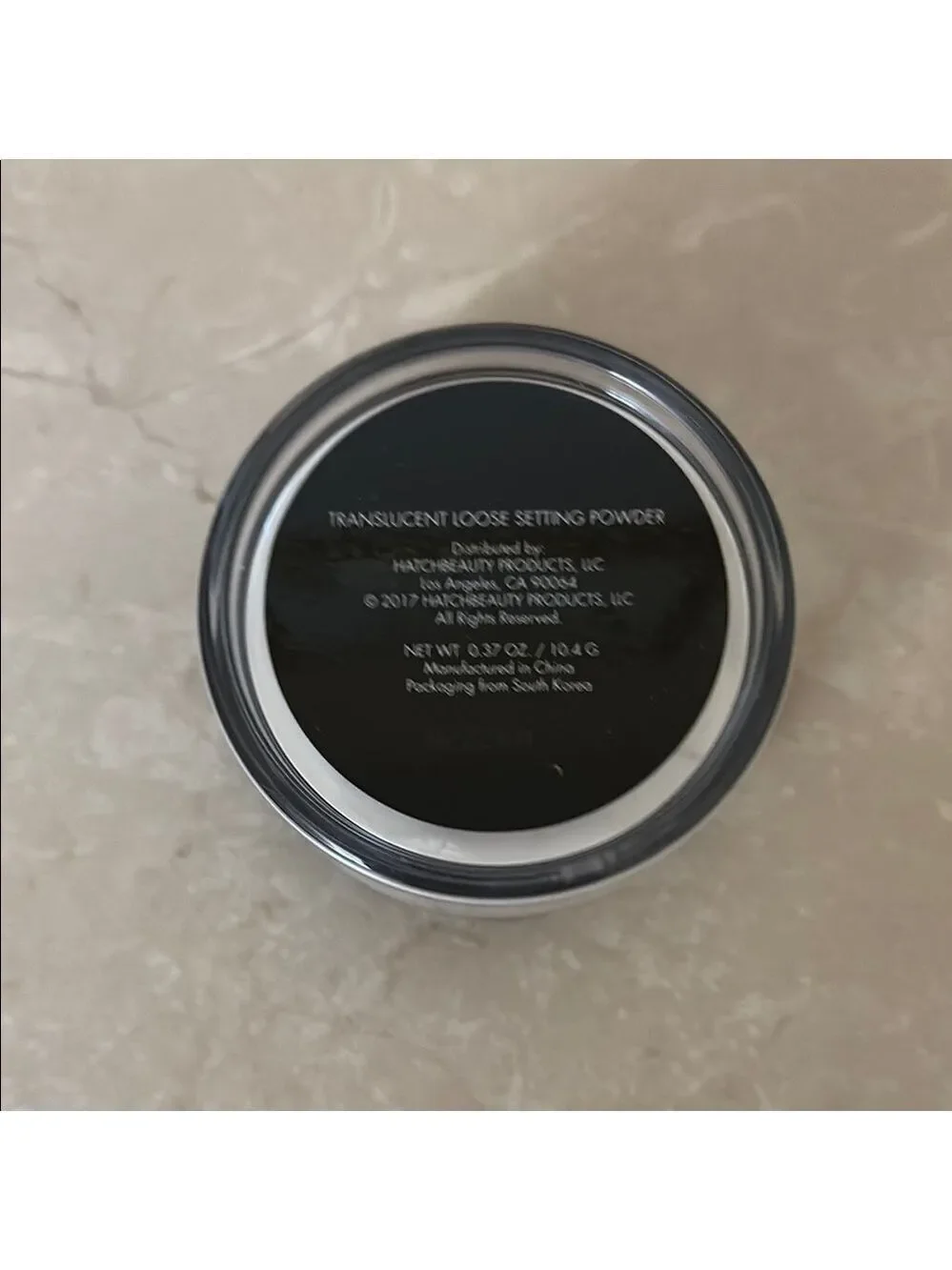 Kristofer Buckle Translucent Loose Setting Powder NEW